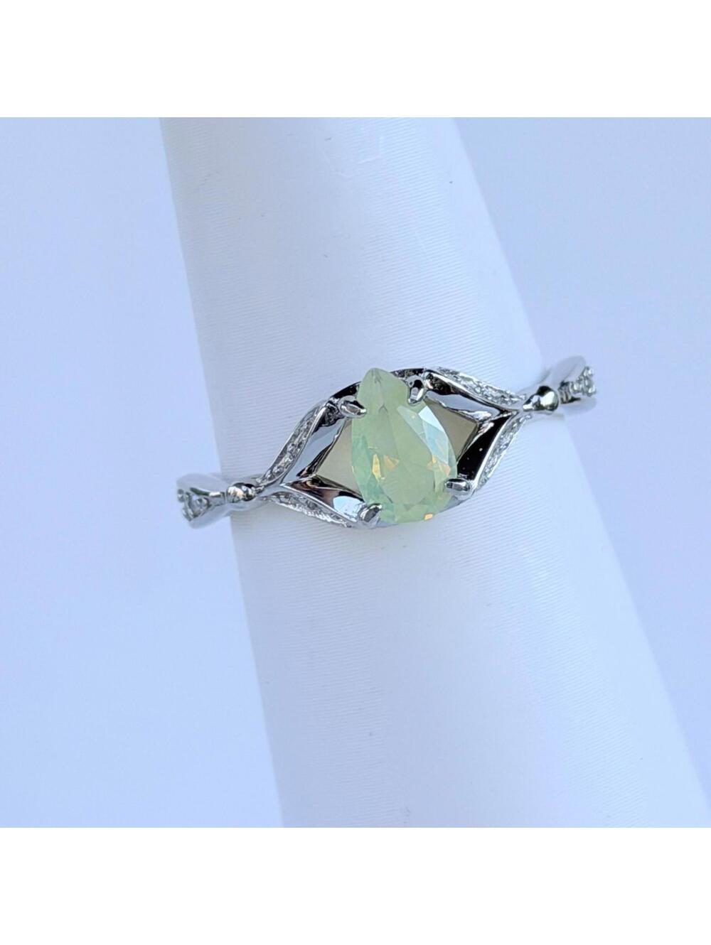 Bomb Party RBP2855 Mermaid Tail Sterling Club Opal on .925 Silver Sz9 Ring RETRO